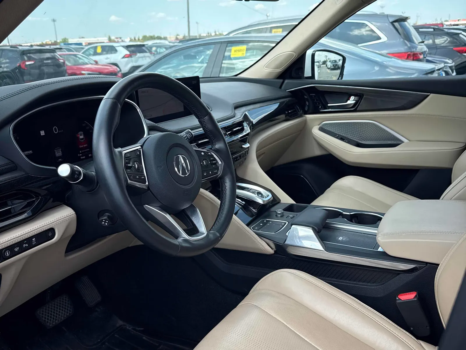 Interior driver side