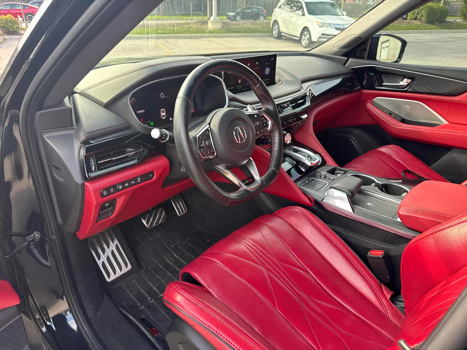 Interior driver side