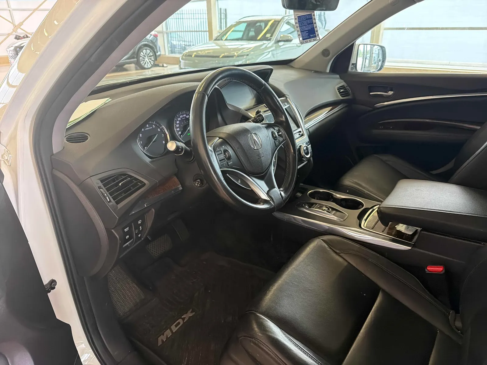 Interior driver side