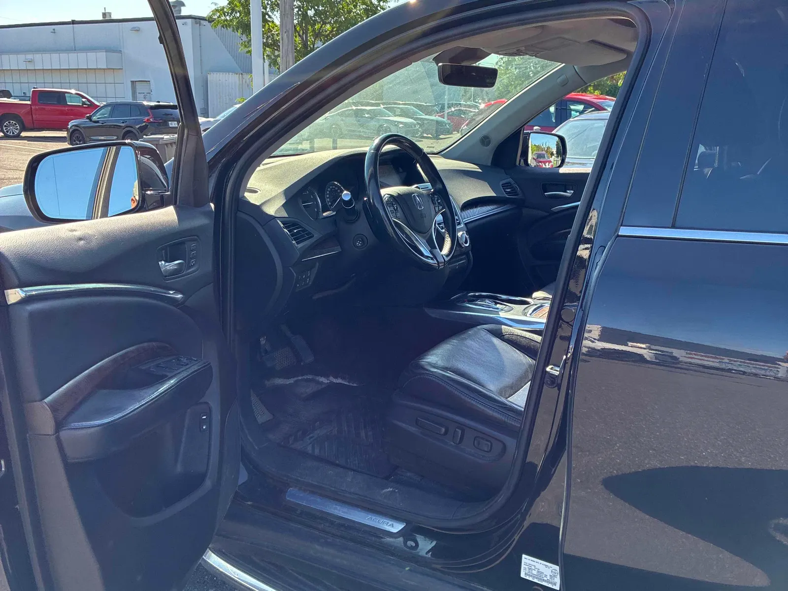 Interior driver side