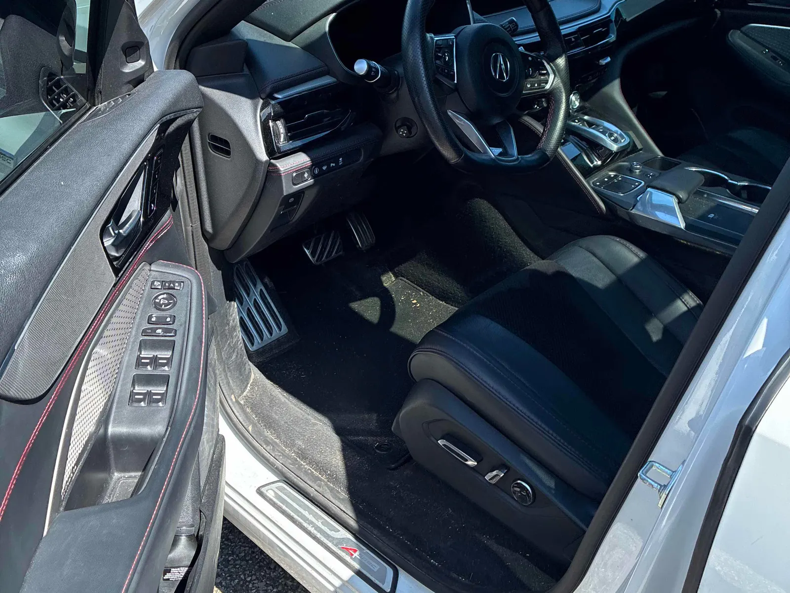 Interior driver side