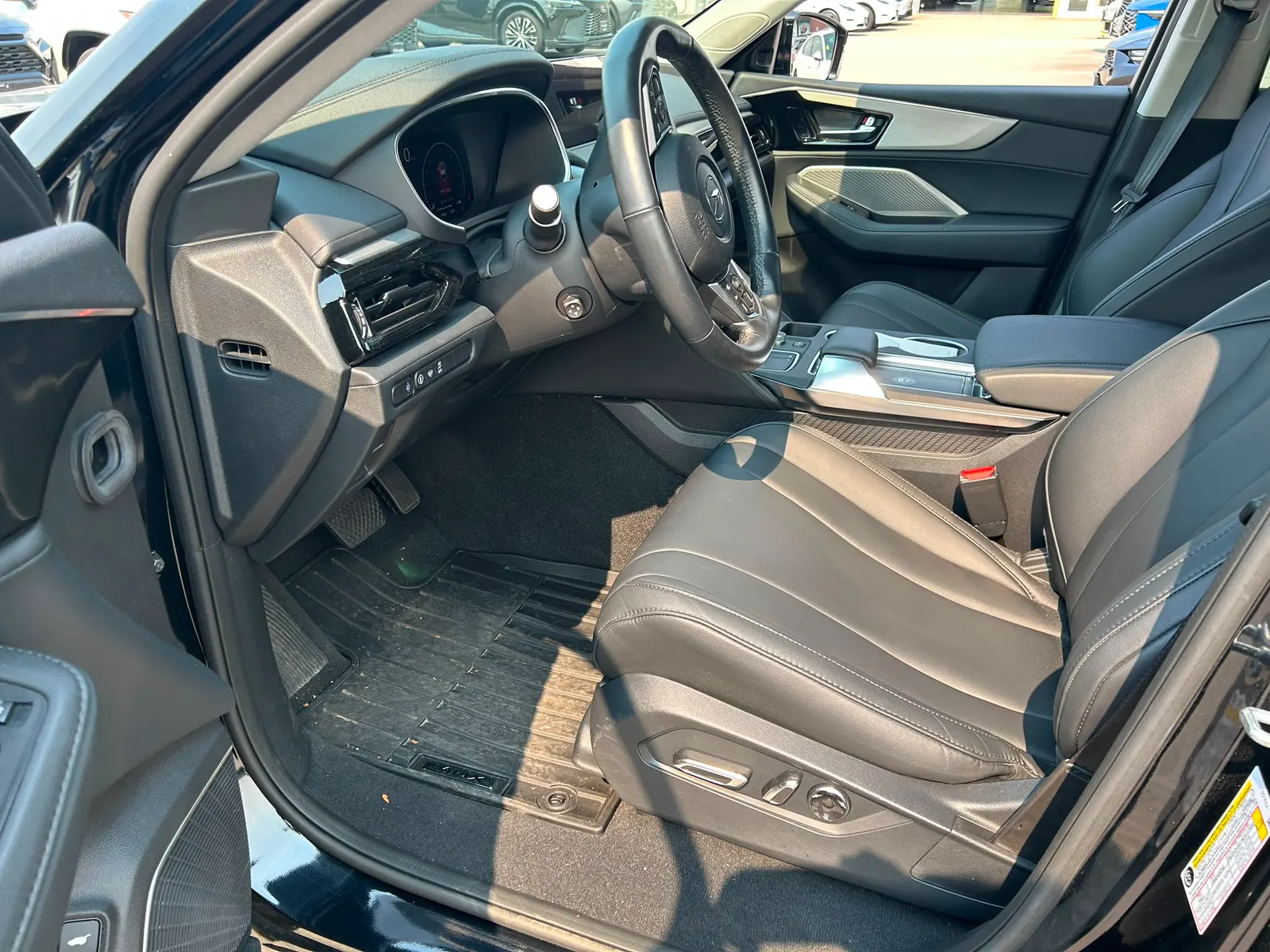 Interior driver side