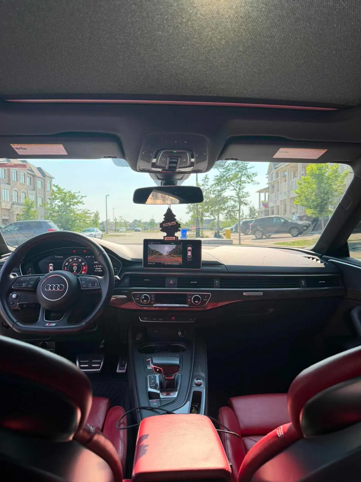 Interior driver side