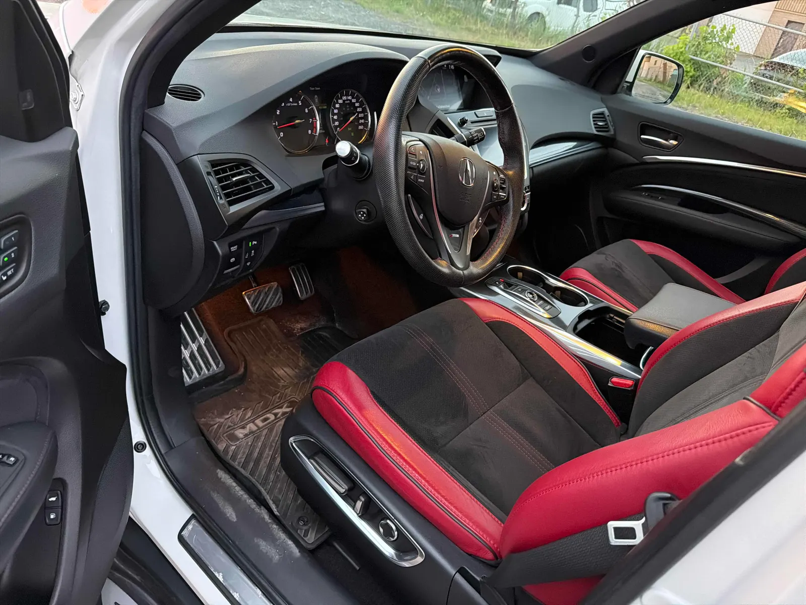 Interior driver side