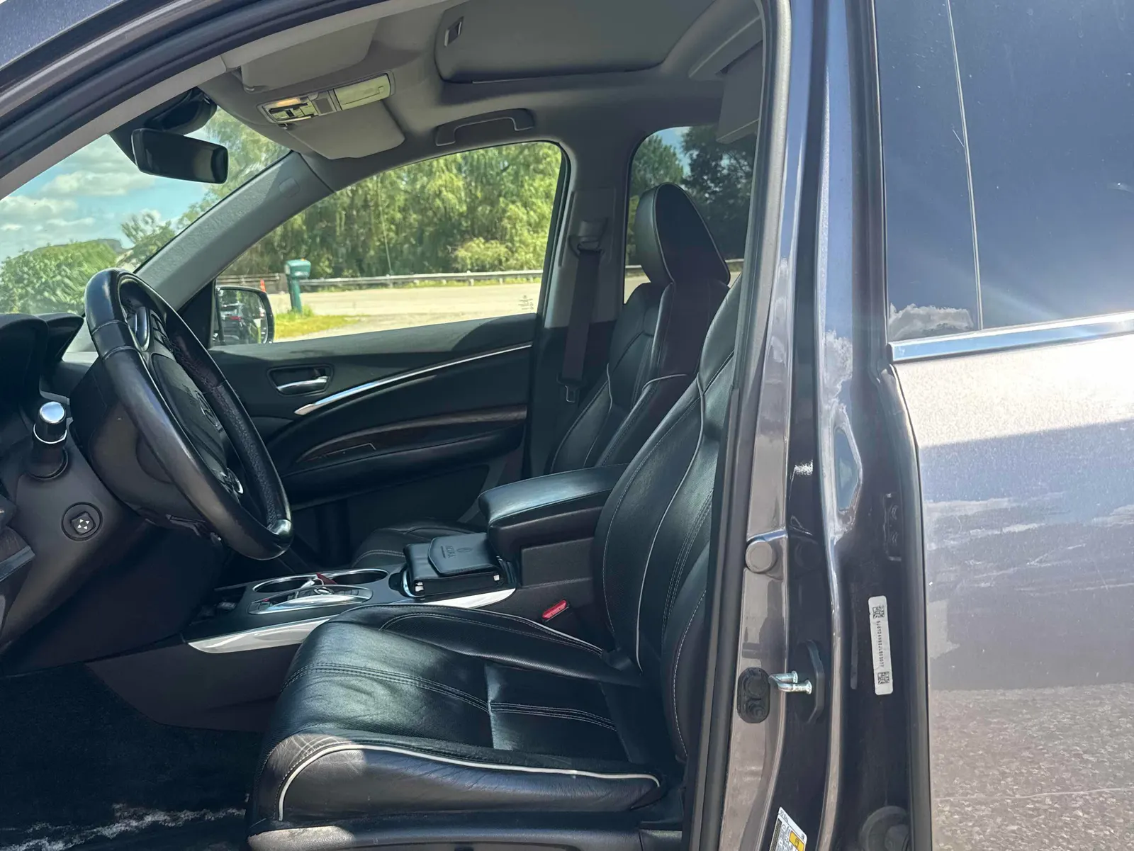 Interior driver side