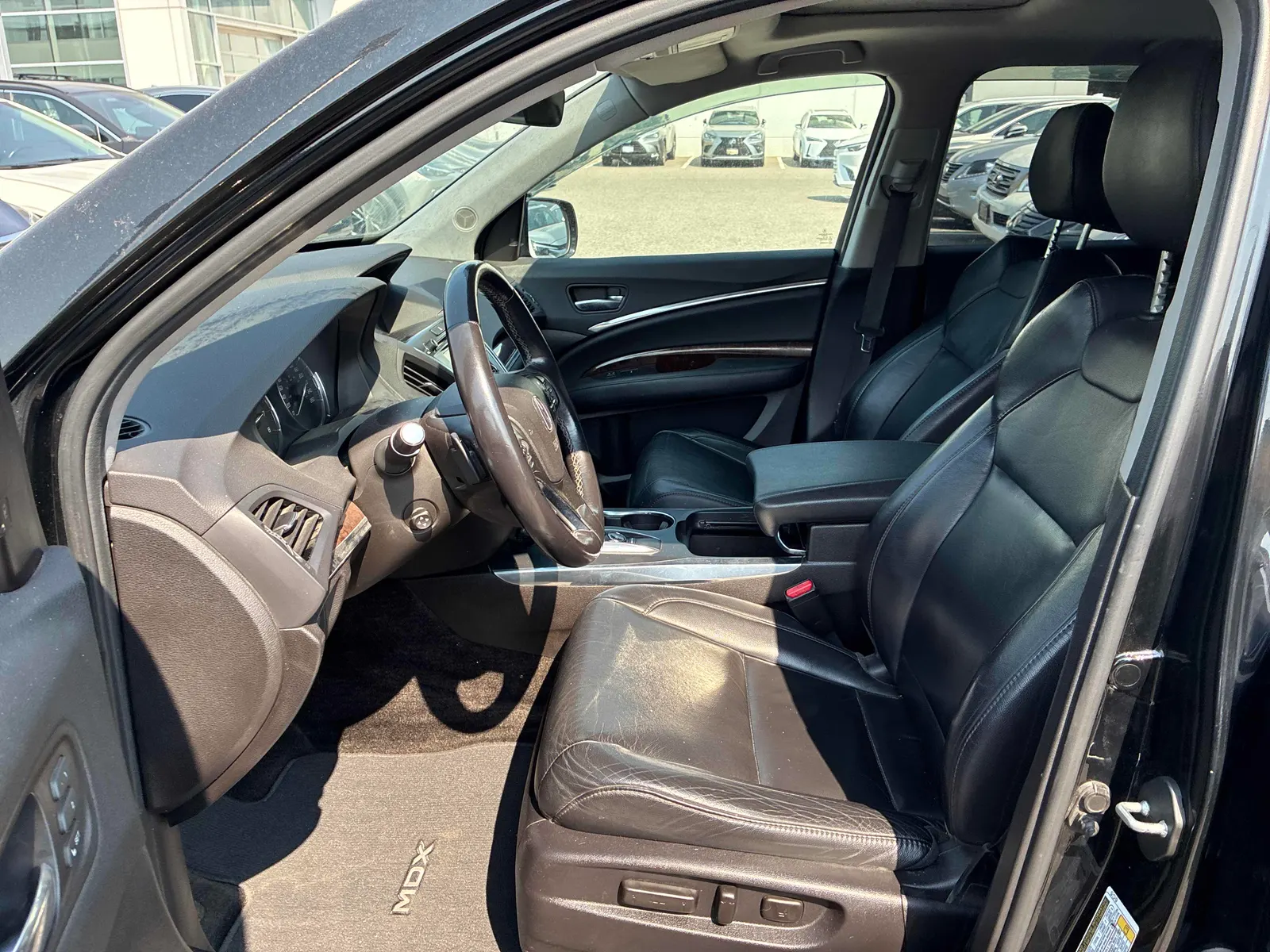 Interior driver side