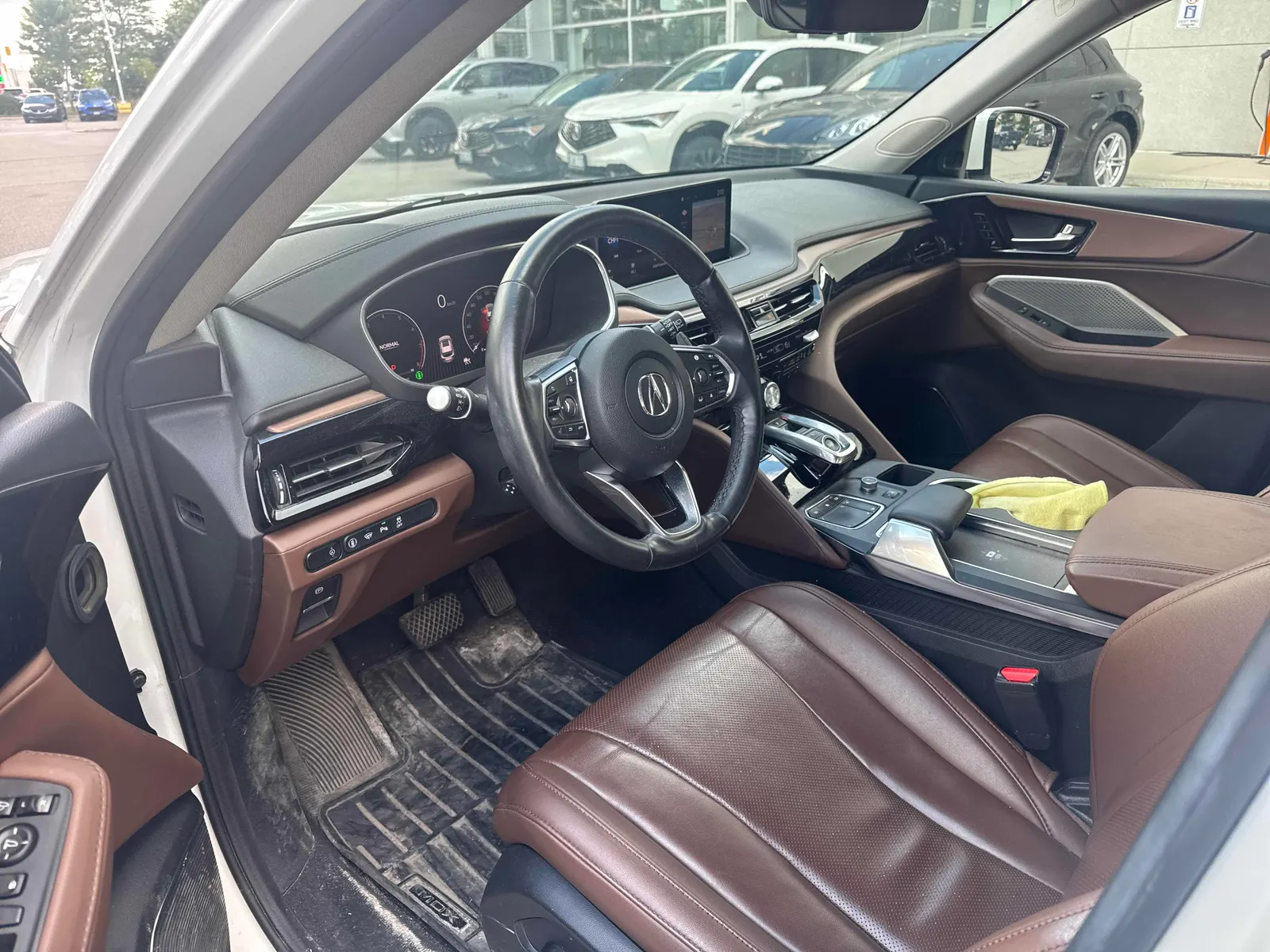 Interior driver side