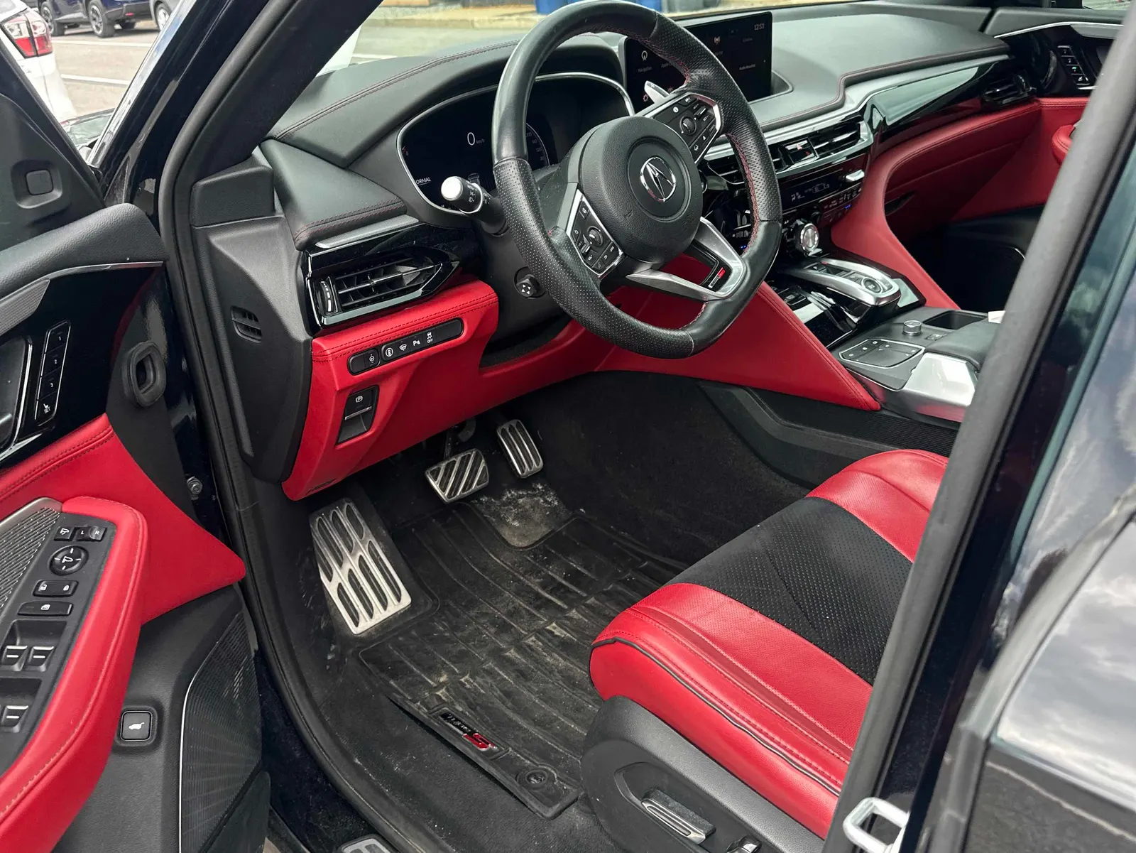 Interior driver side