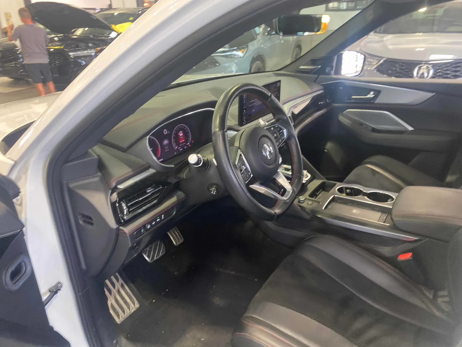 Interior driver side