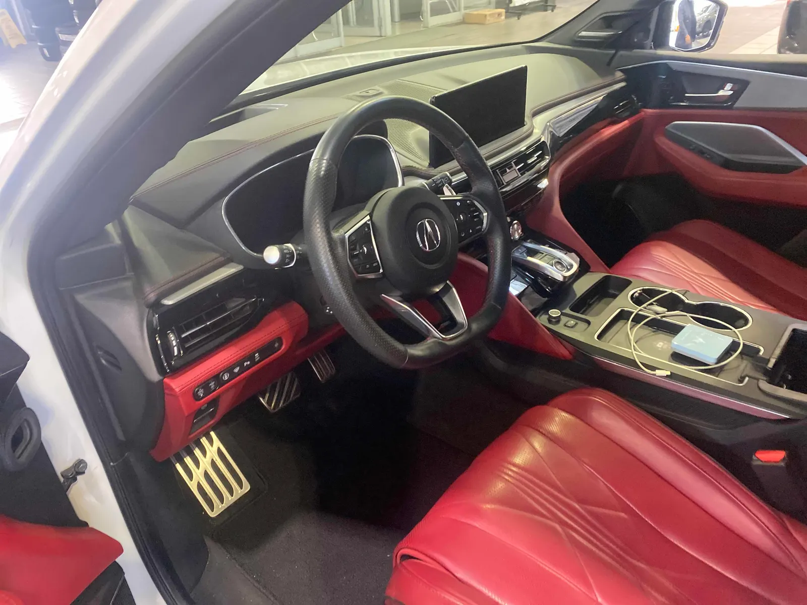 Interior driver side