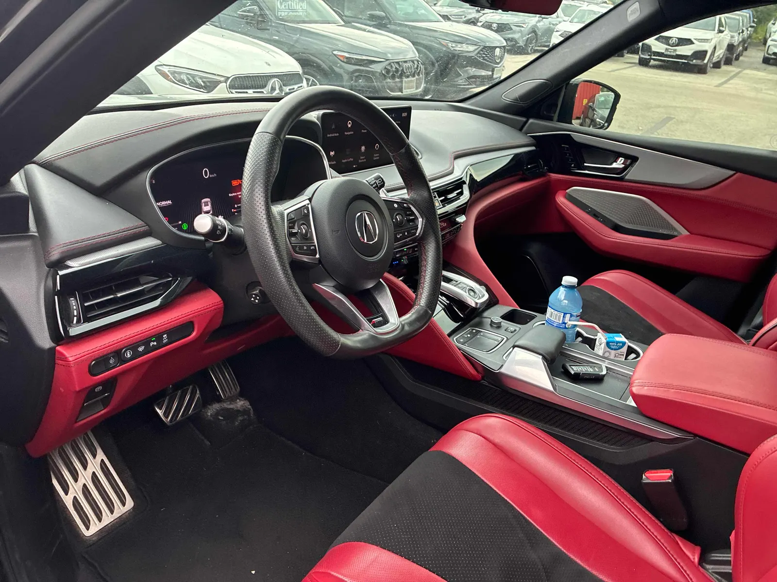 Interior driver side