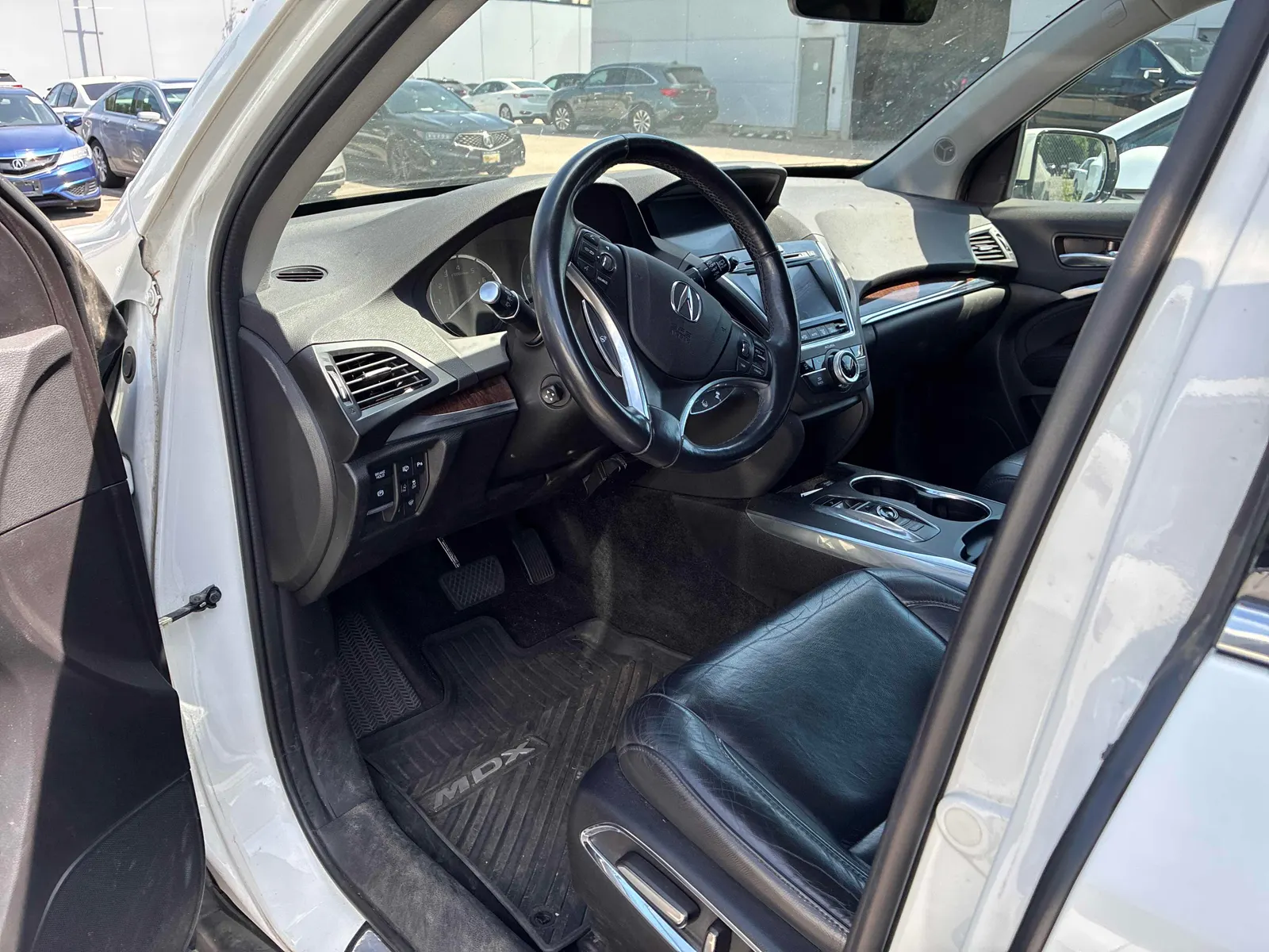 Interior driver side