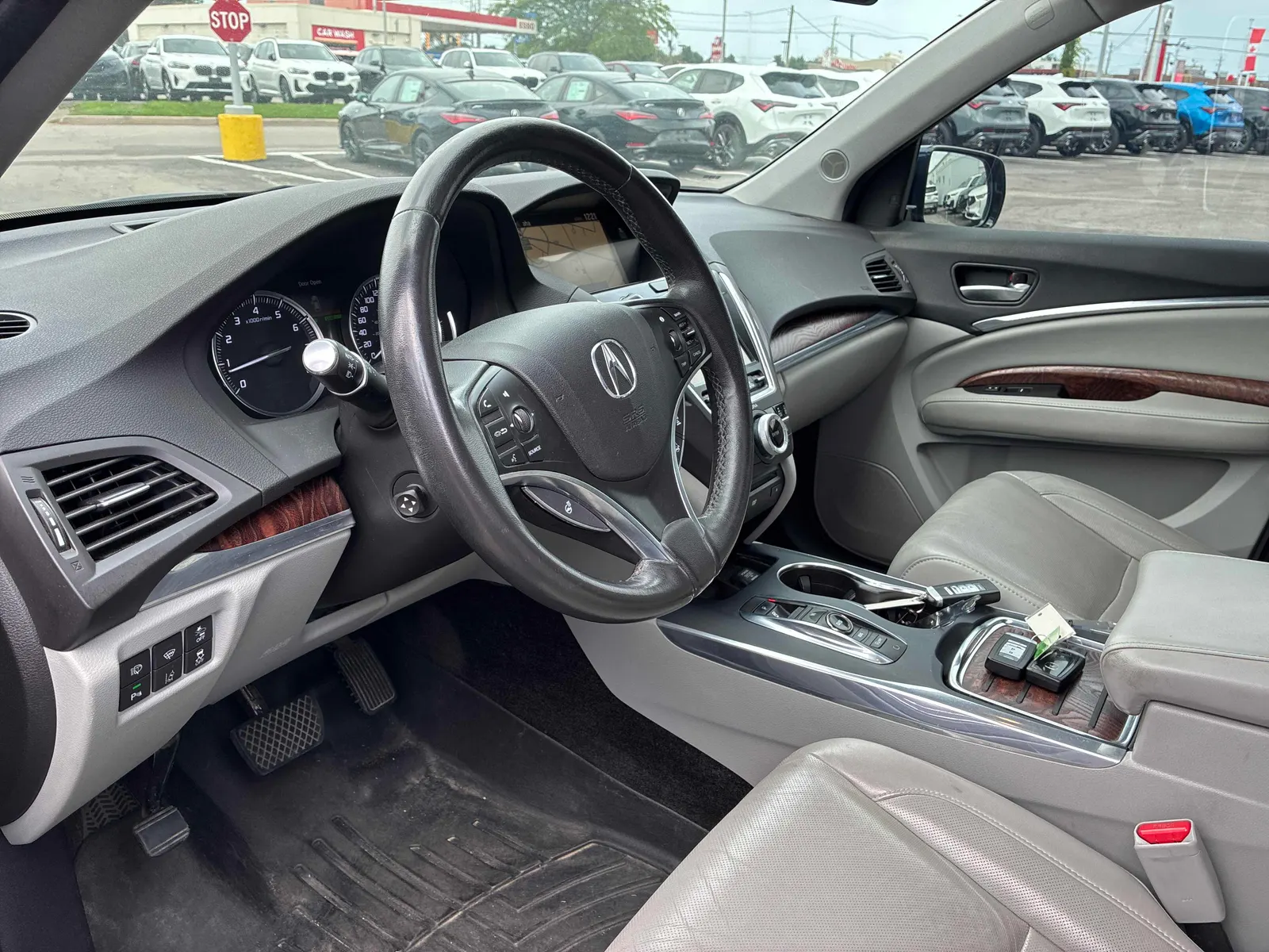 Interior driver side
