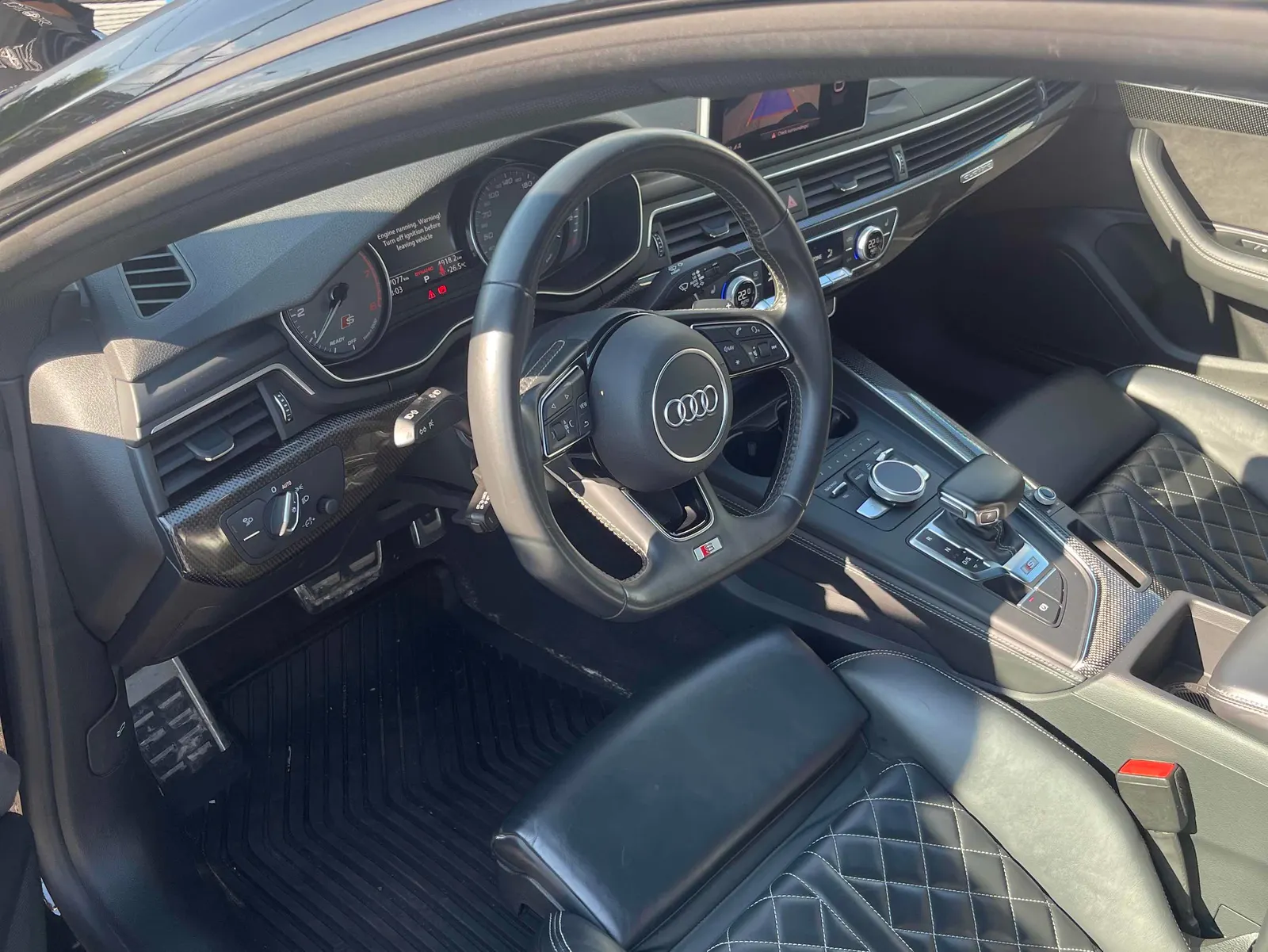 Interior driver side