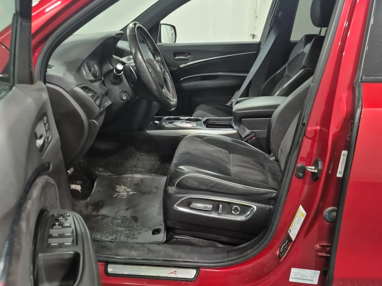 Interior driver side