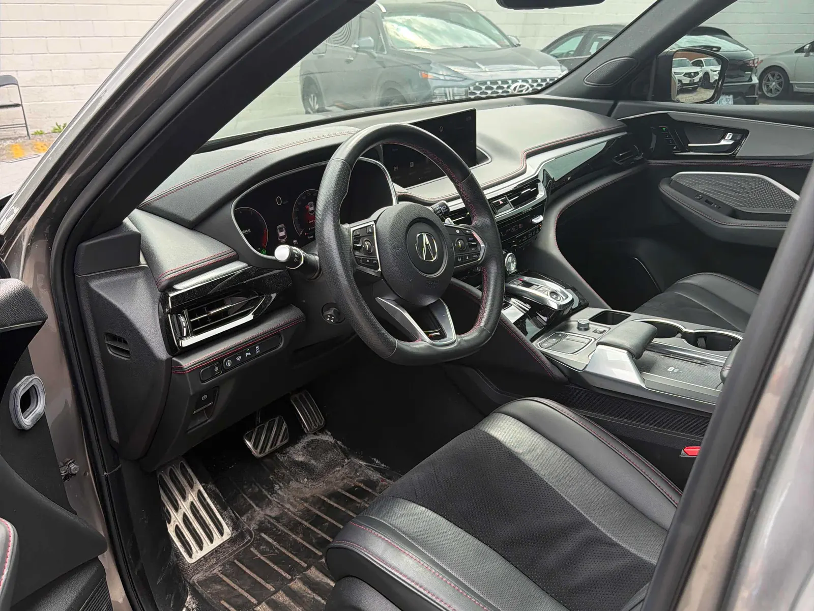 Interior driver side