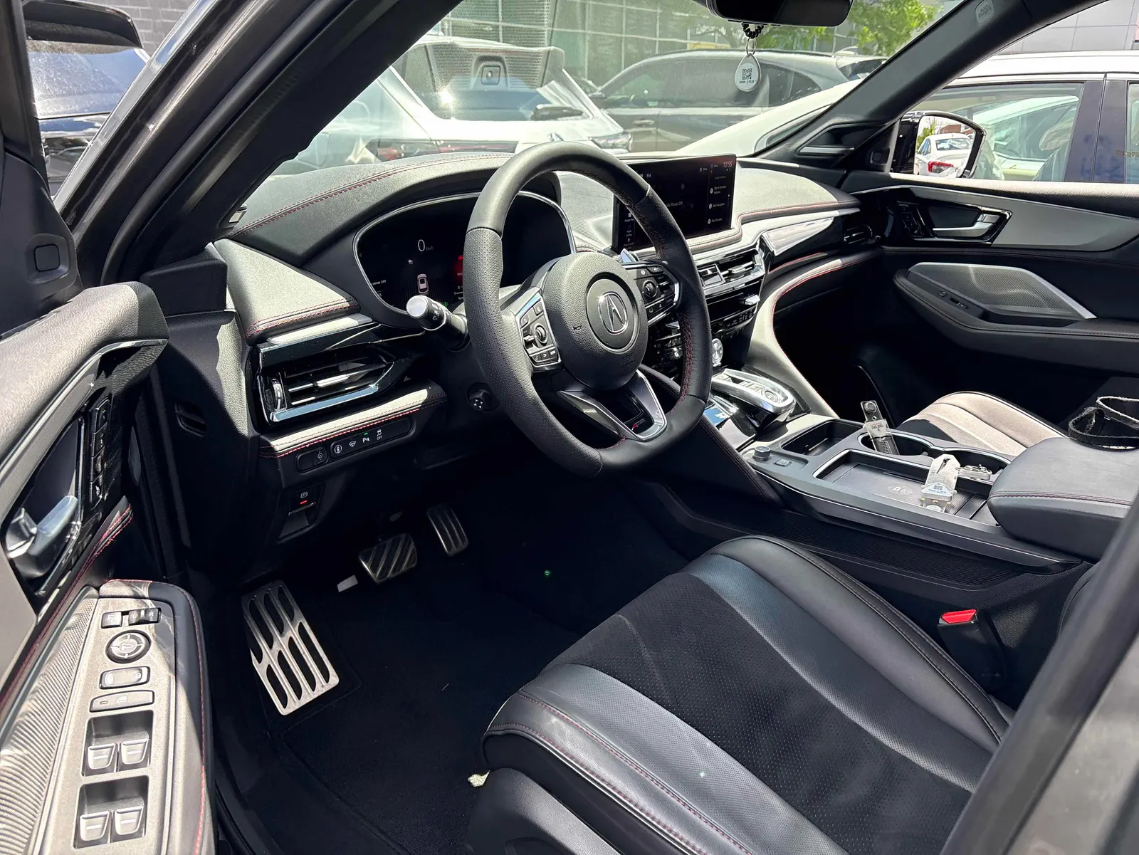 Interior driver side