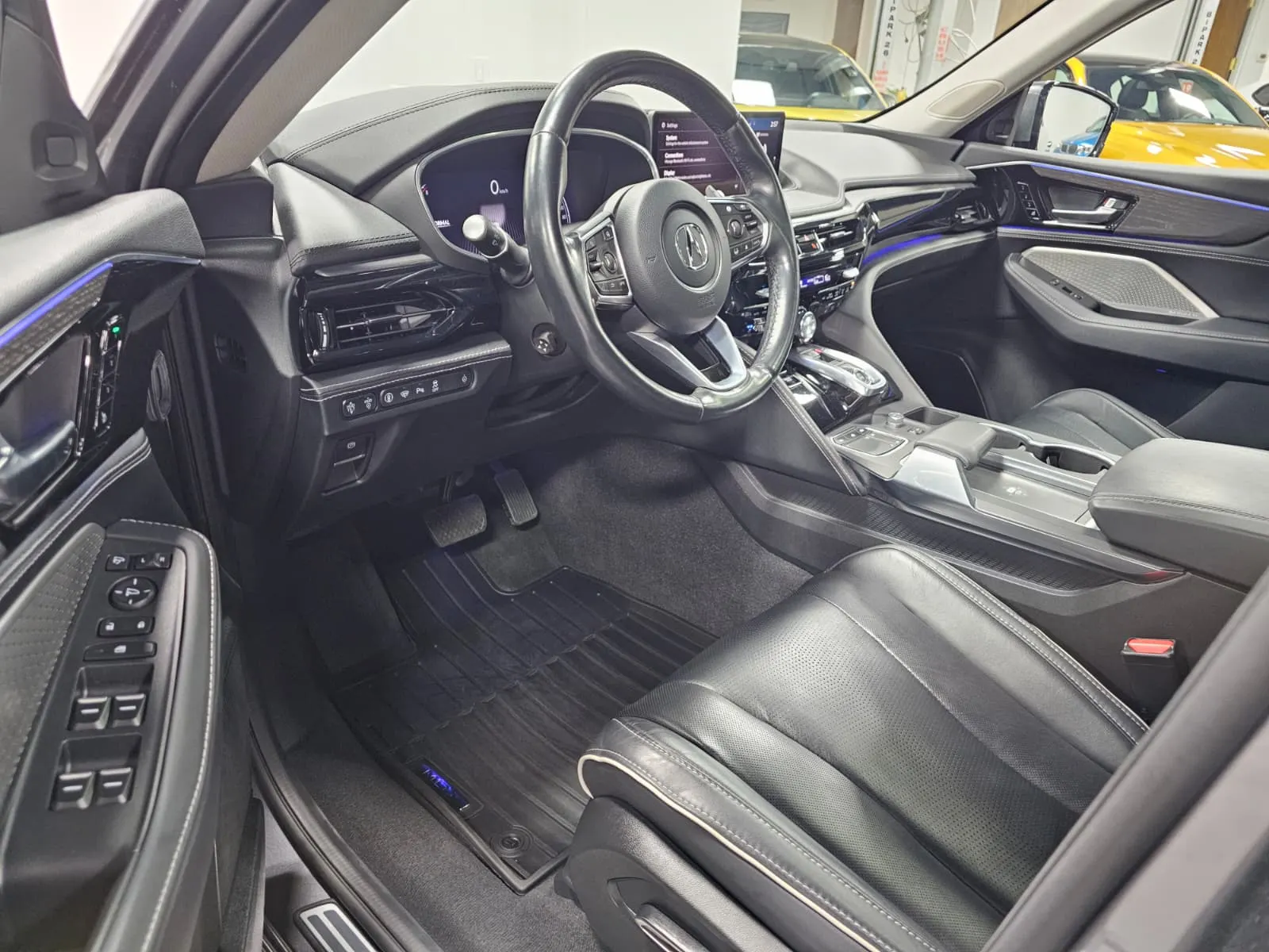 Interior driver side