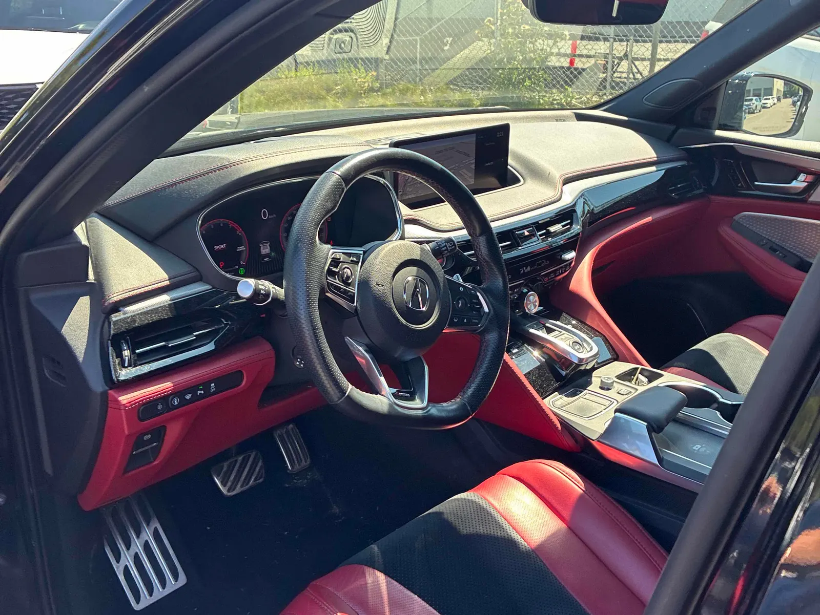 Interior driver side