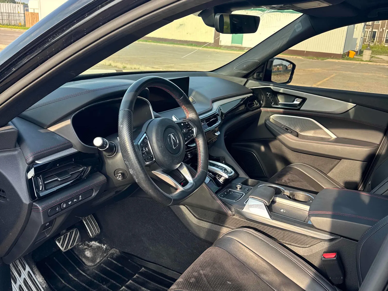 Interior driver side