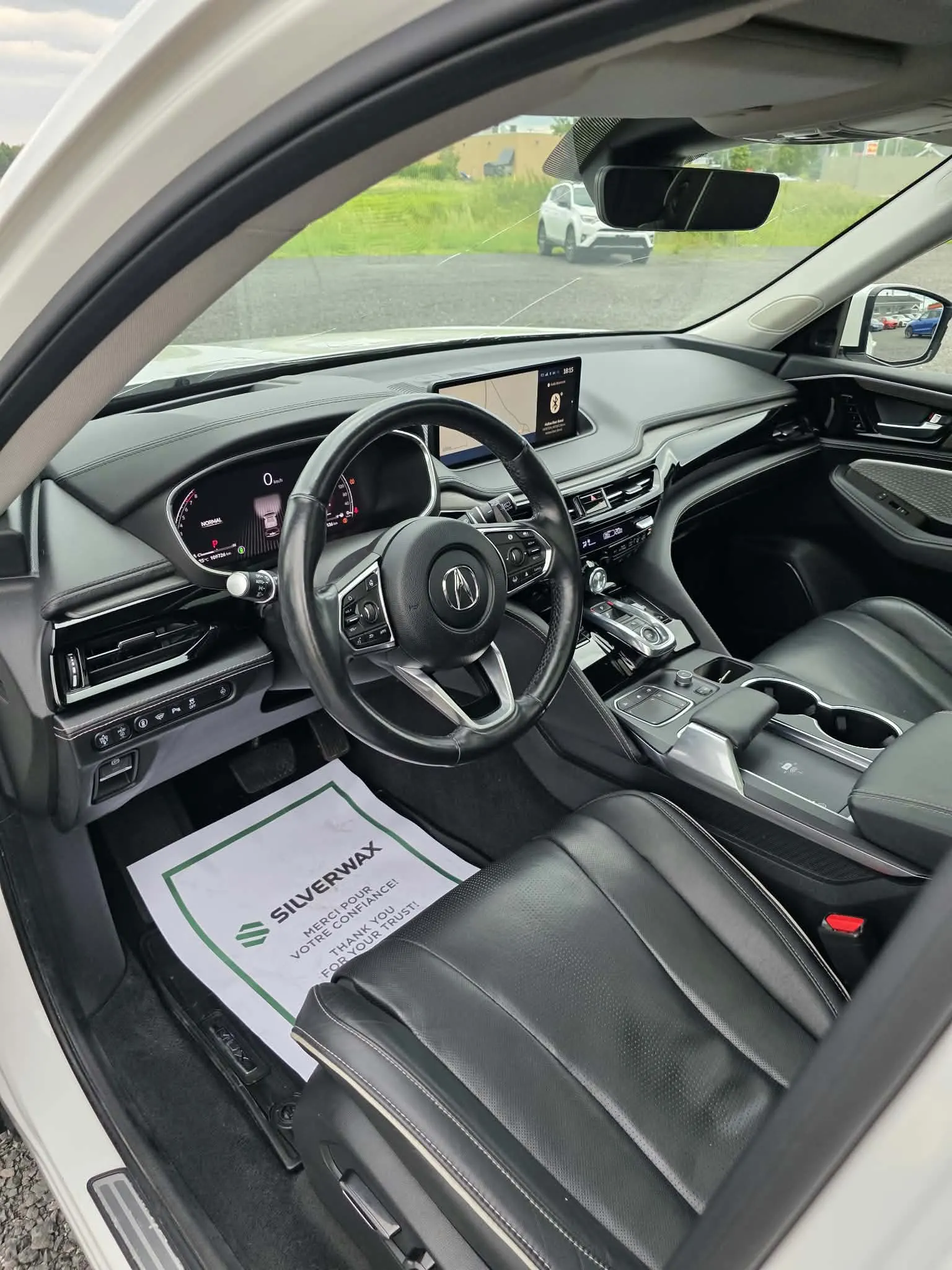 Interior driver side