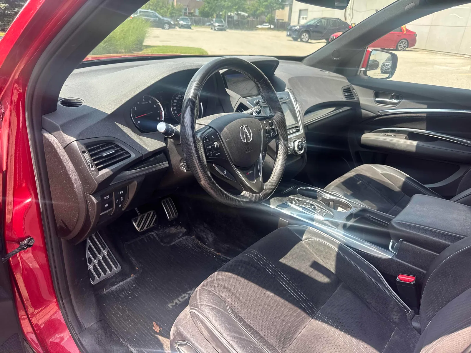 Interior driver side