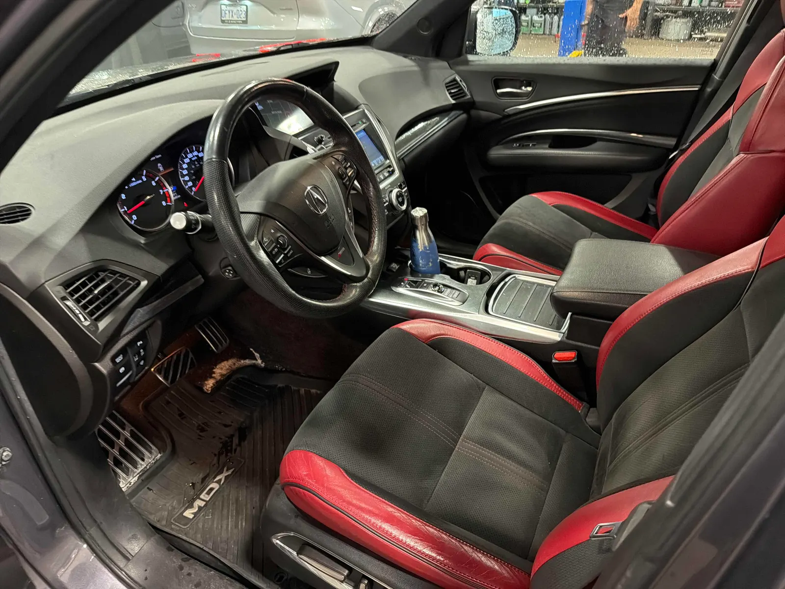 Interior driver side