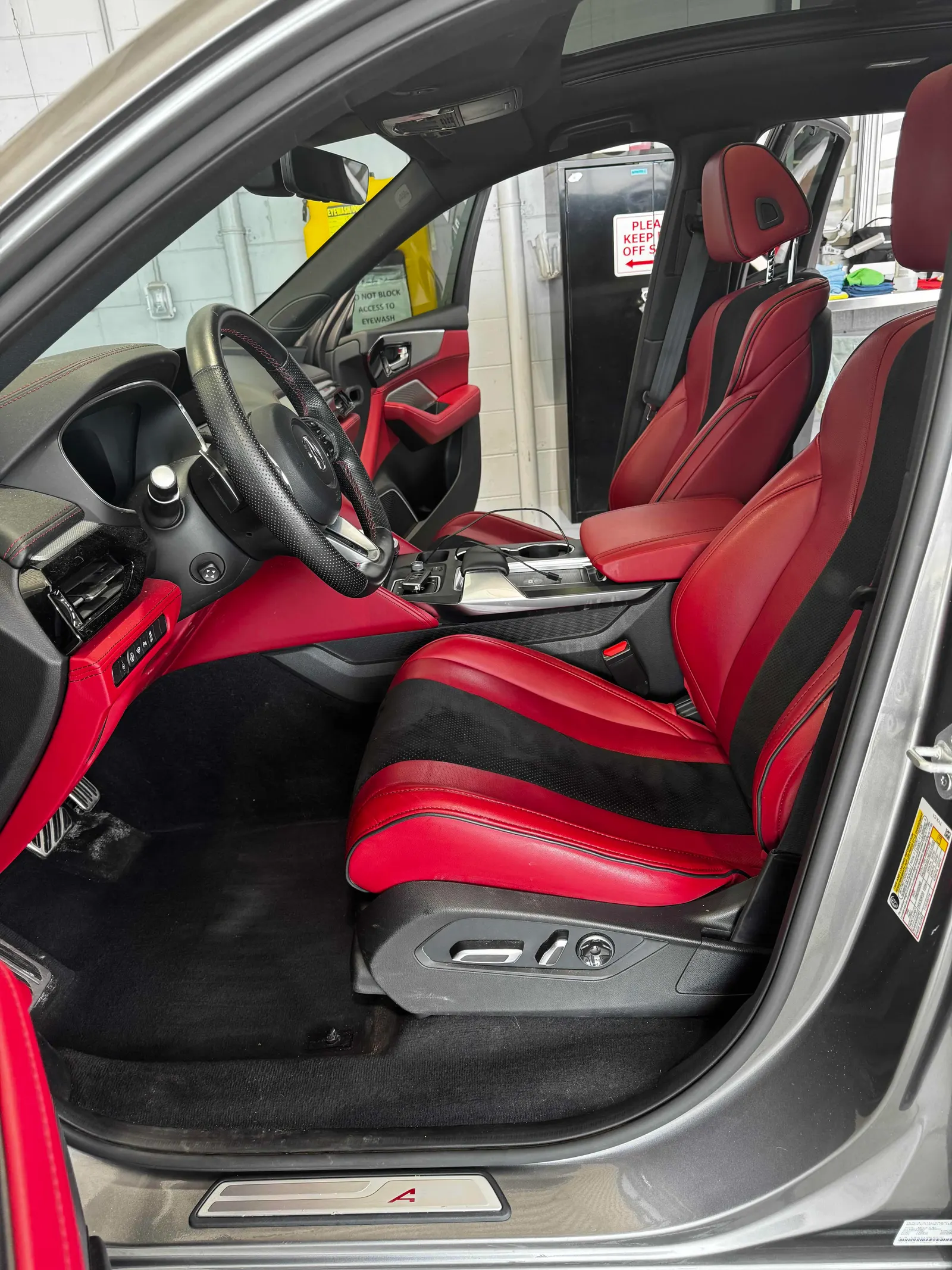 Interior driver side