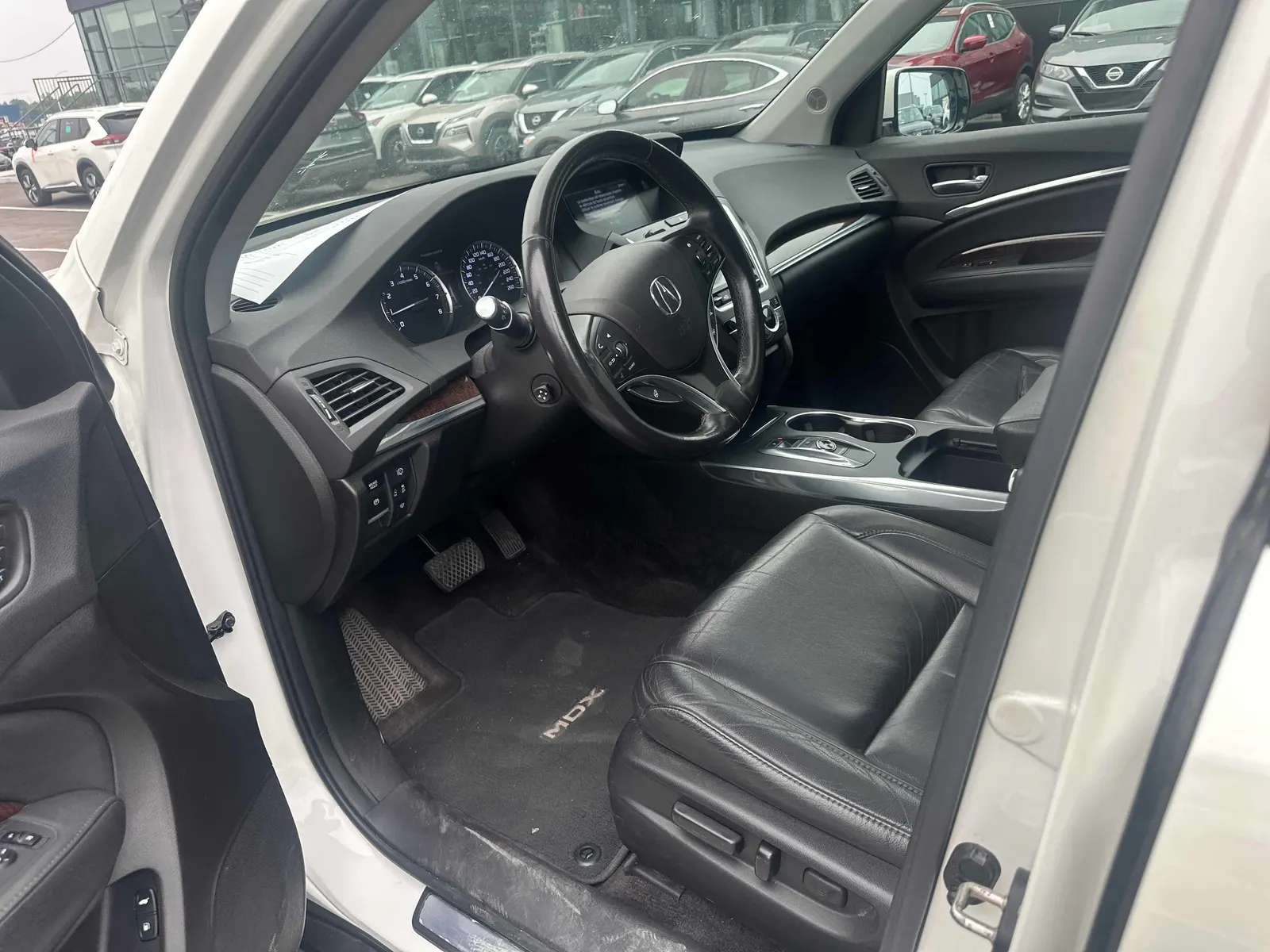 Interior driver side