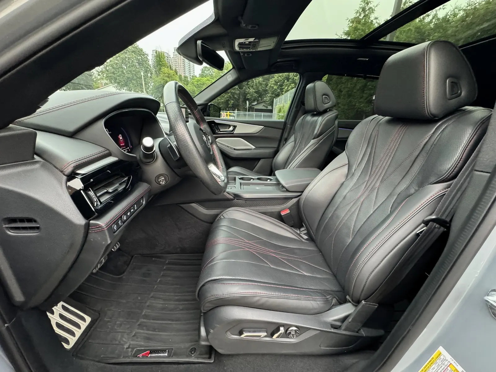 Interior driver side