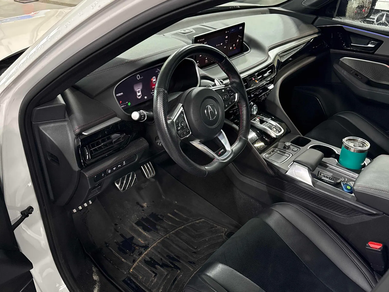 Interior driver side