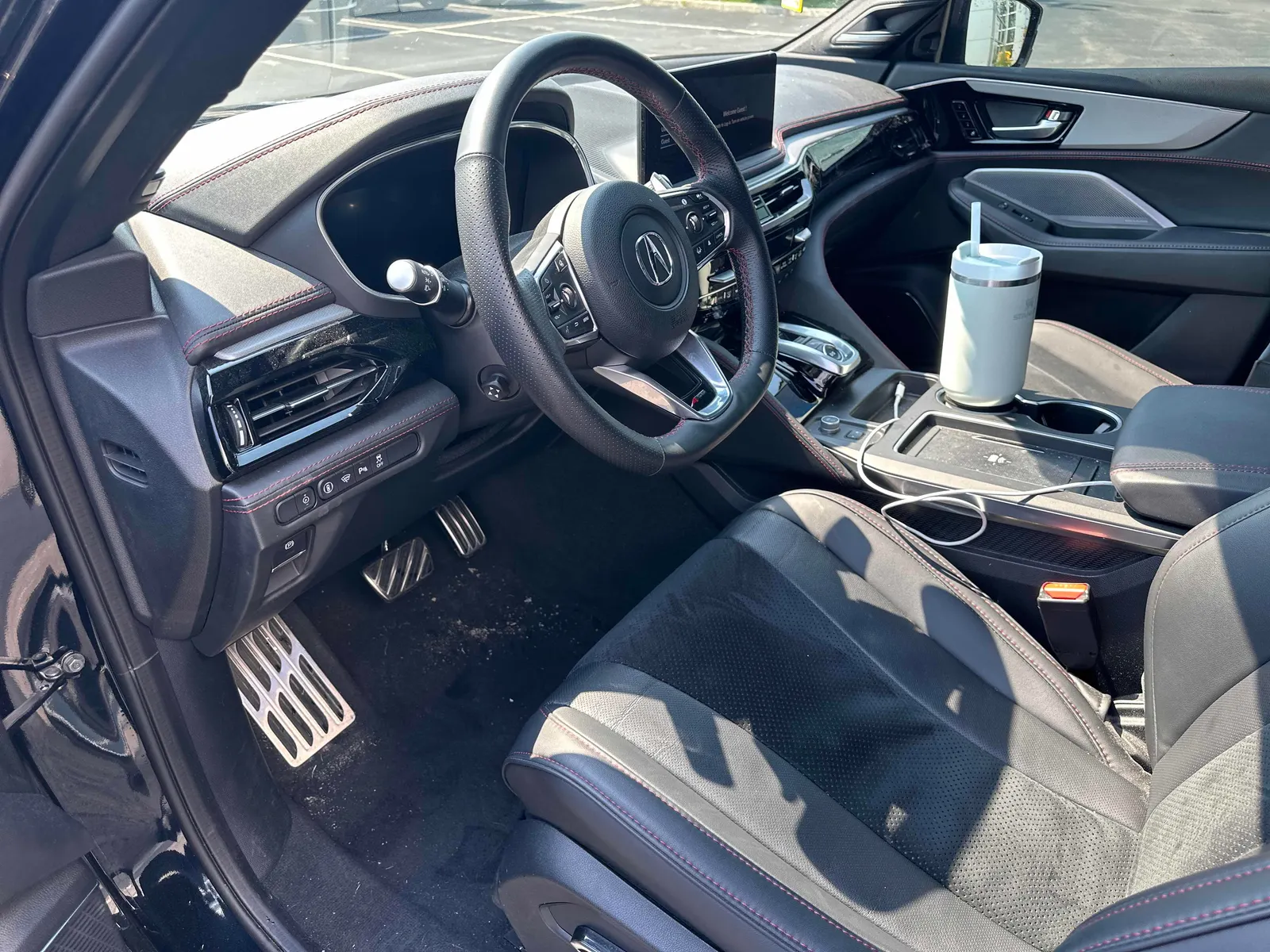 Interior driver side