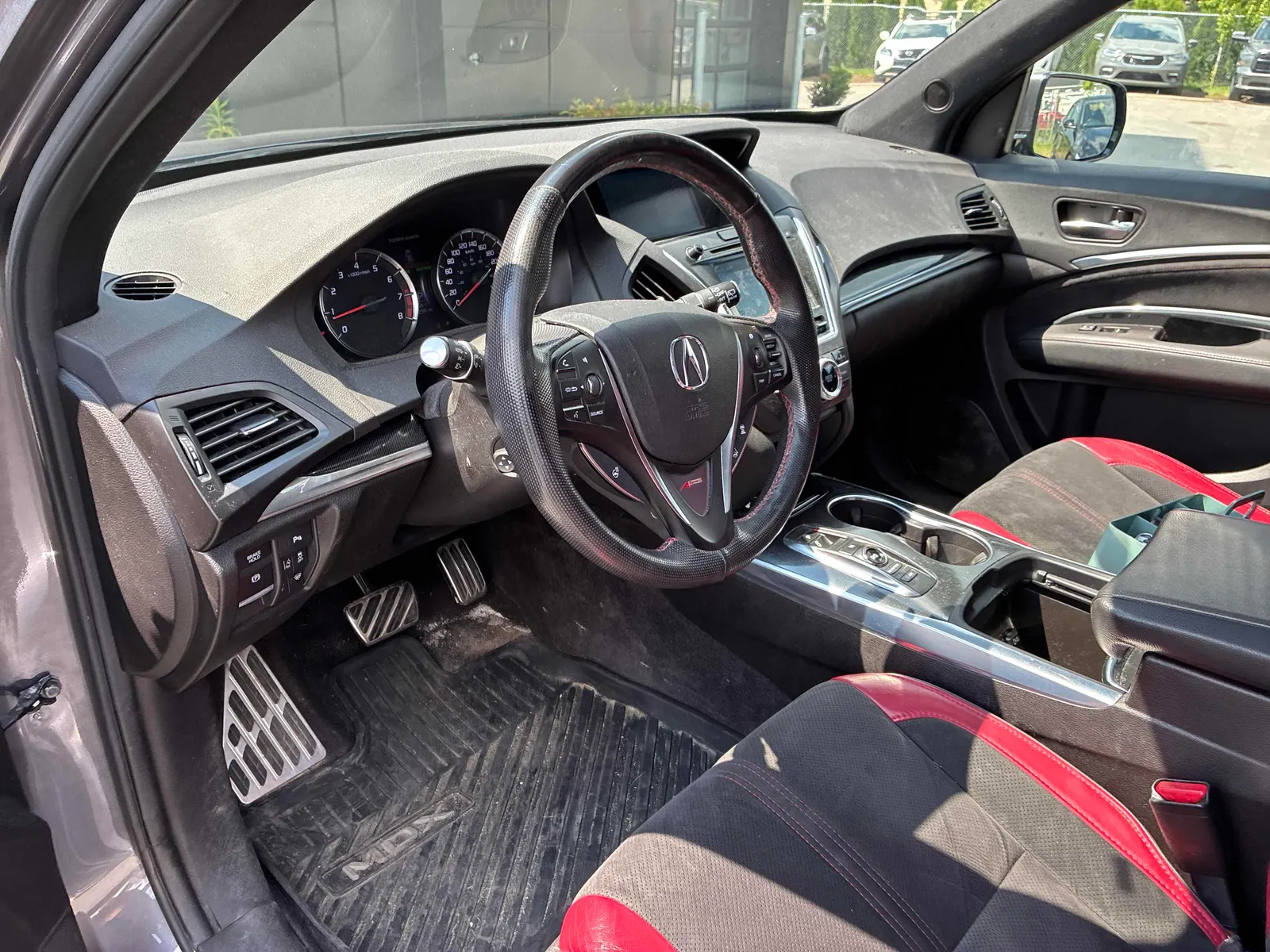 Interior driver side