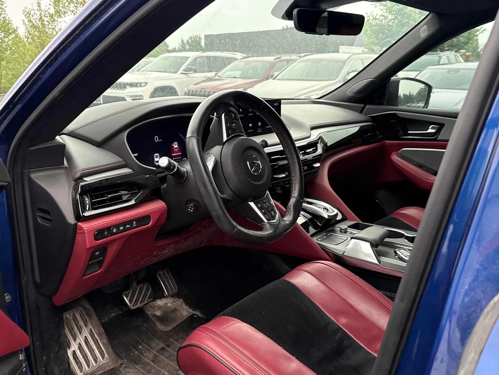 Interior driver side