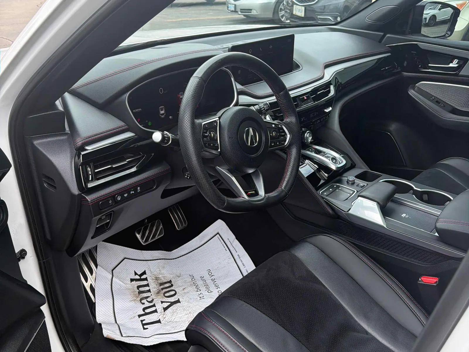 Interior driver side