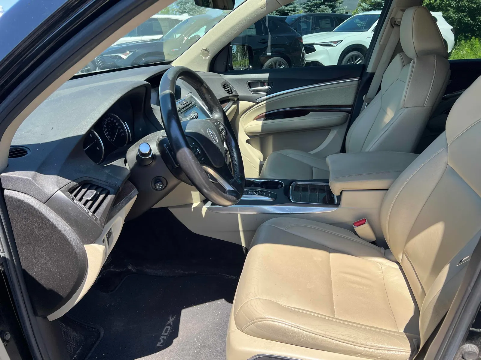 Interior driver side