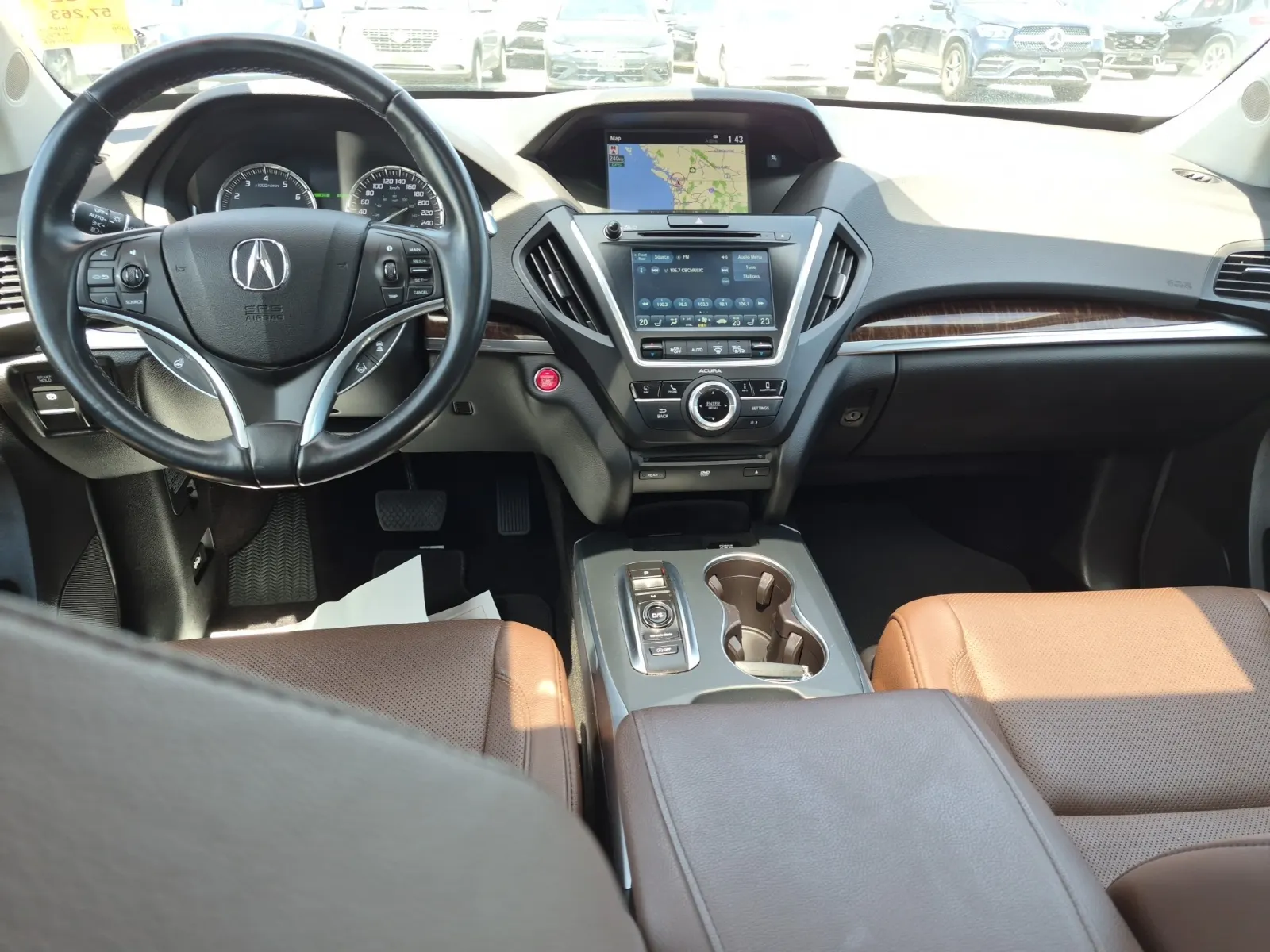 Interior driver side