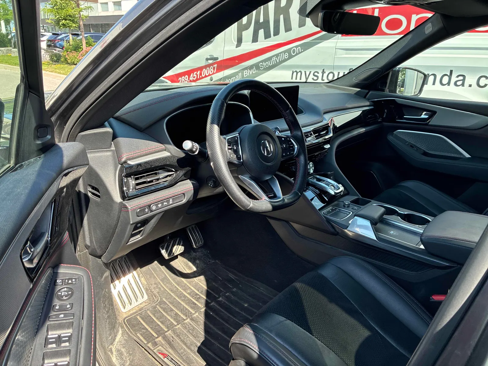 Interior driver side