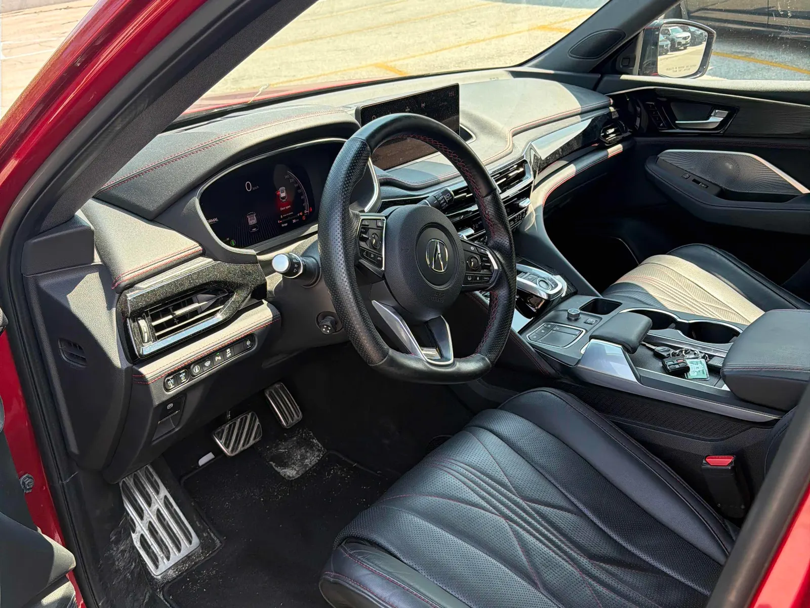 Interior driver side
