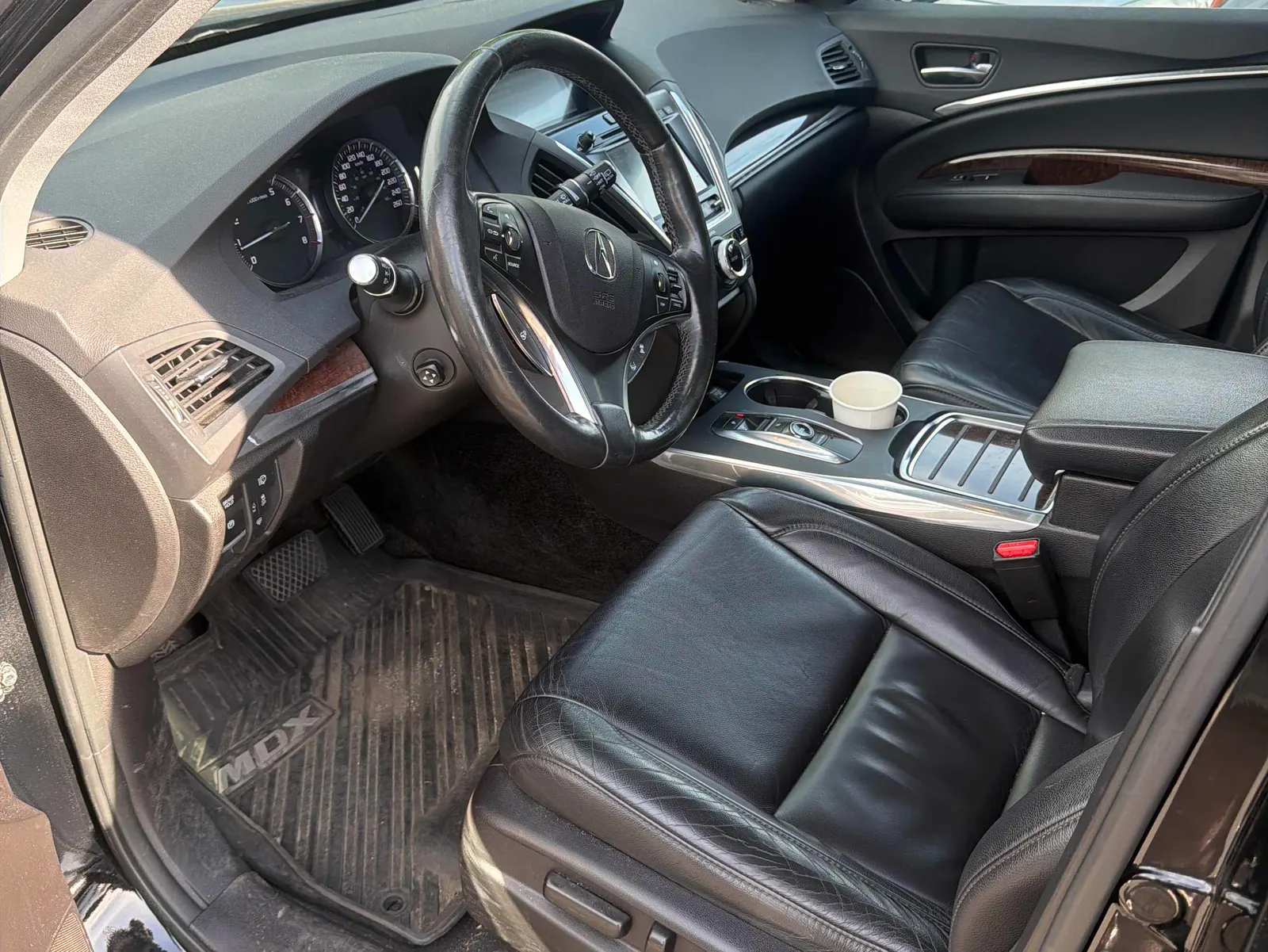 Interior driver side