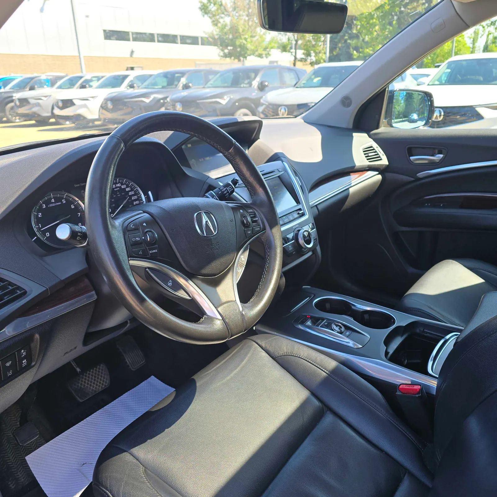 Interior driver side