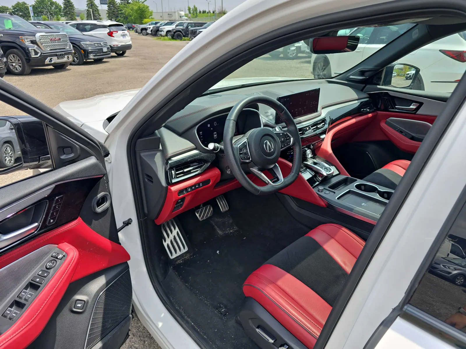 Interior driver side
