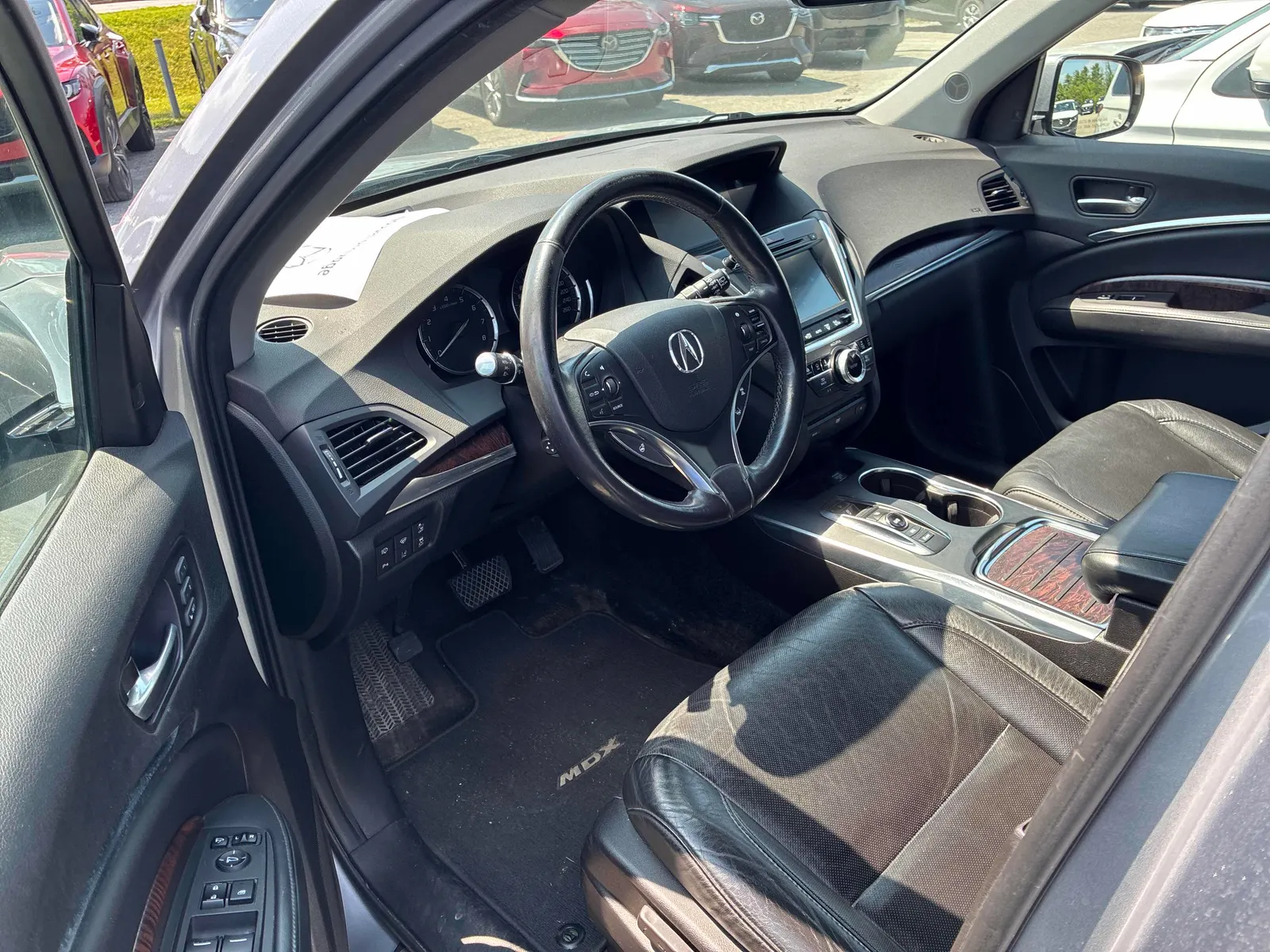 Interior driver side