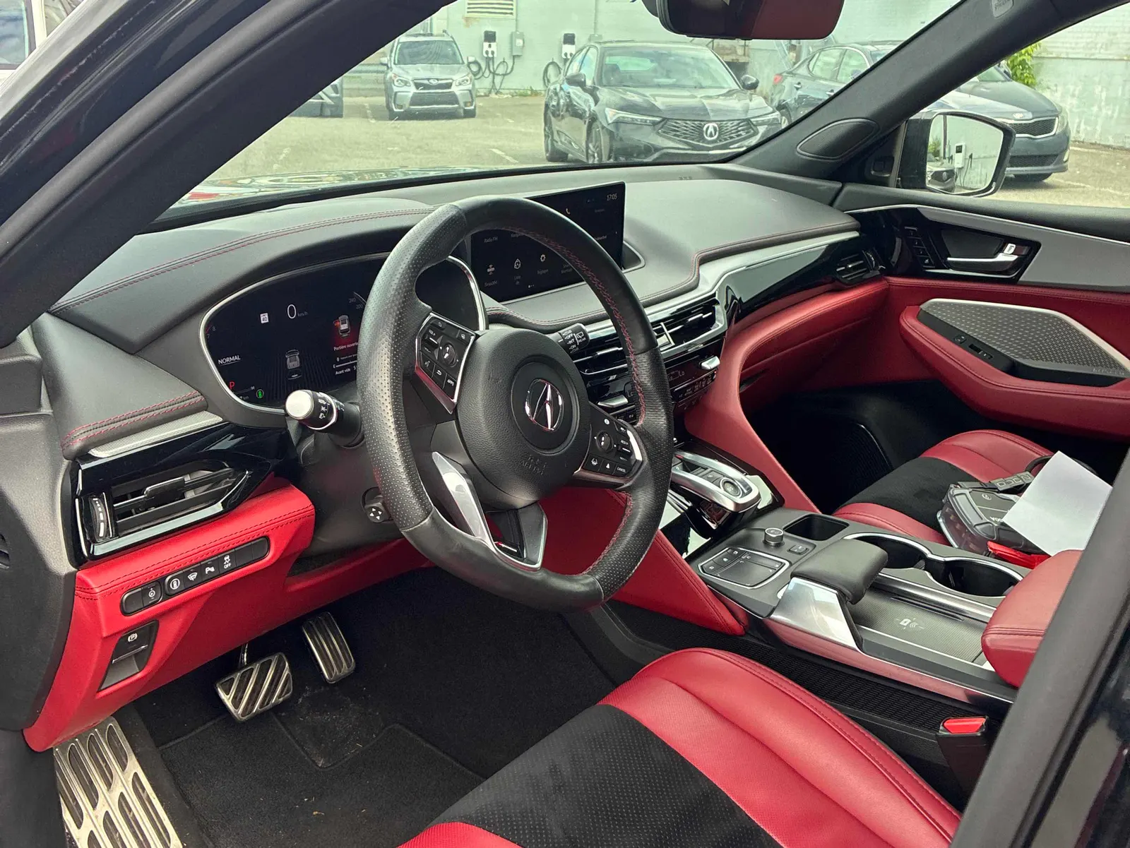 Interior driver side