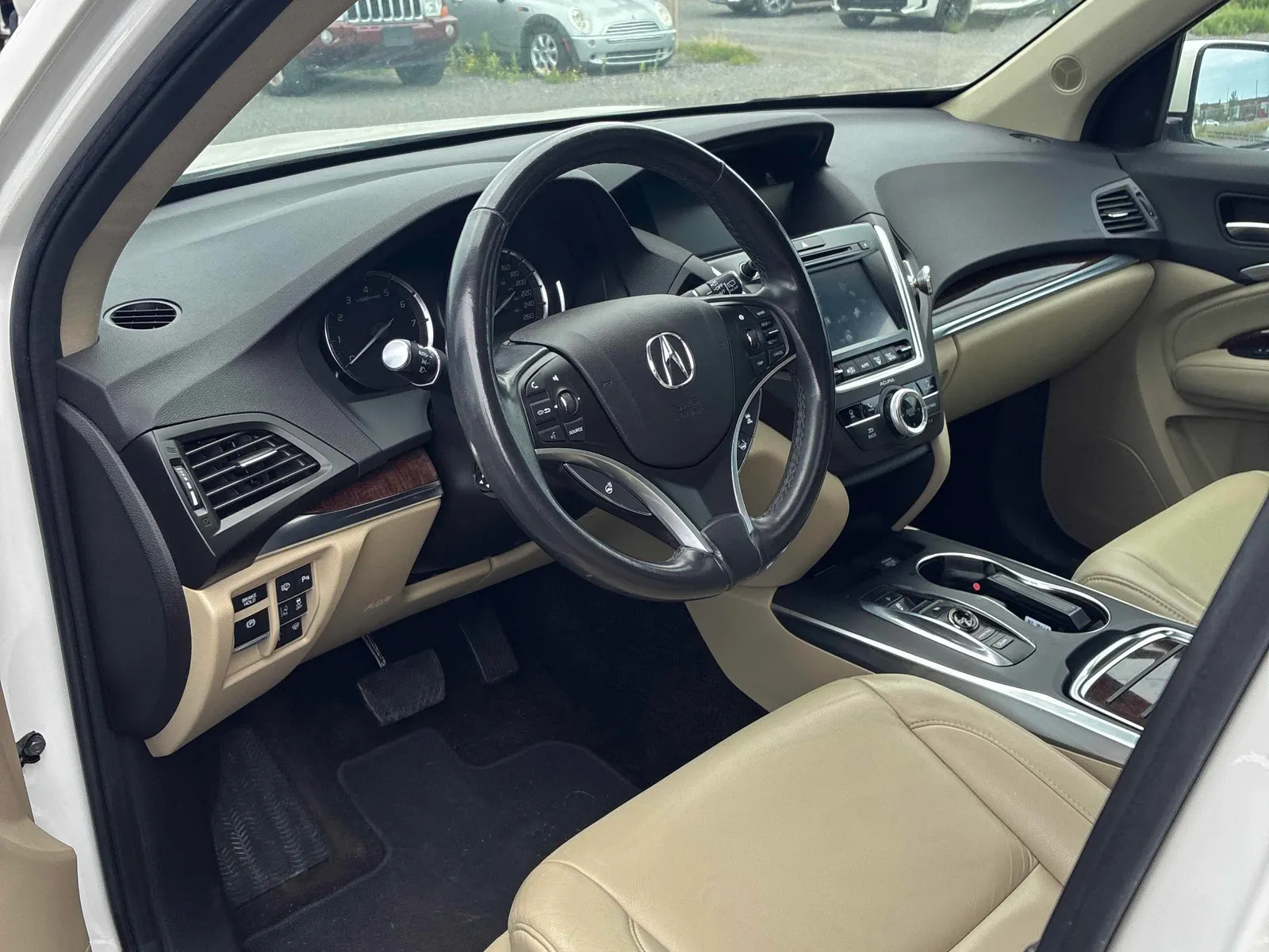 Interior driver side