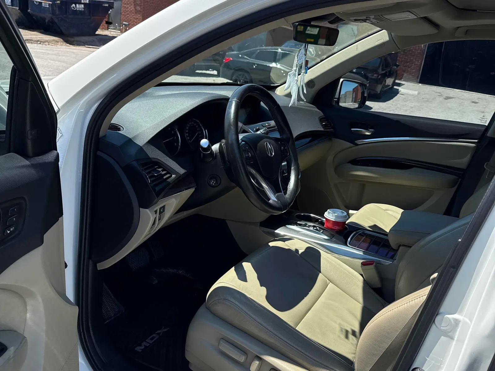 Interior driver side