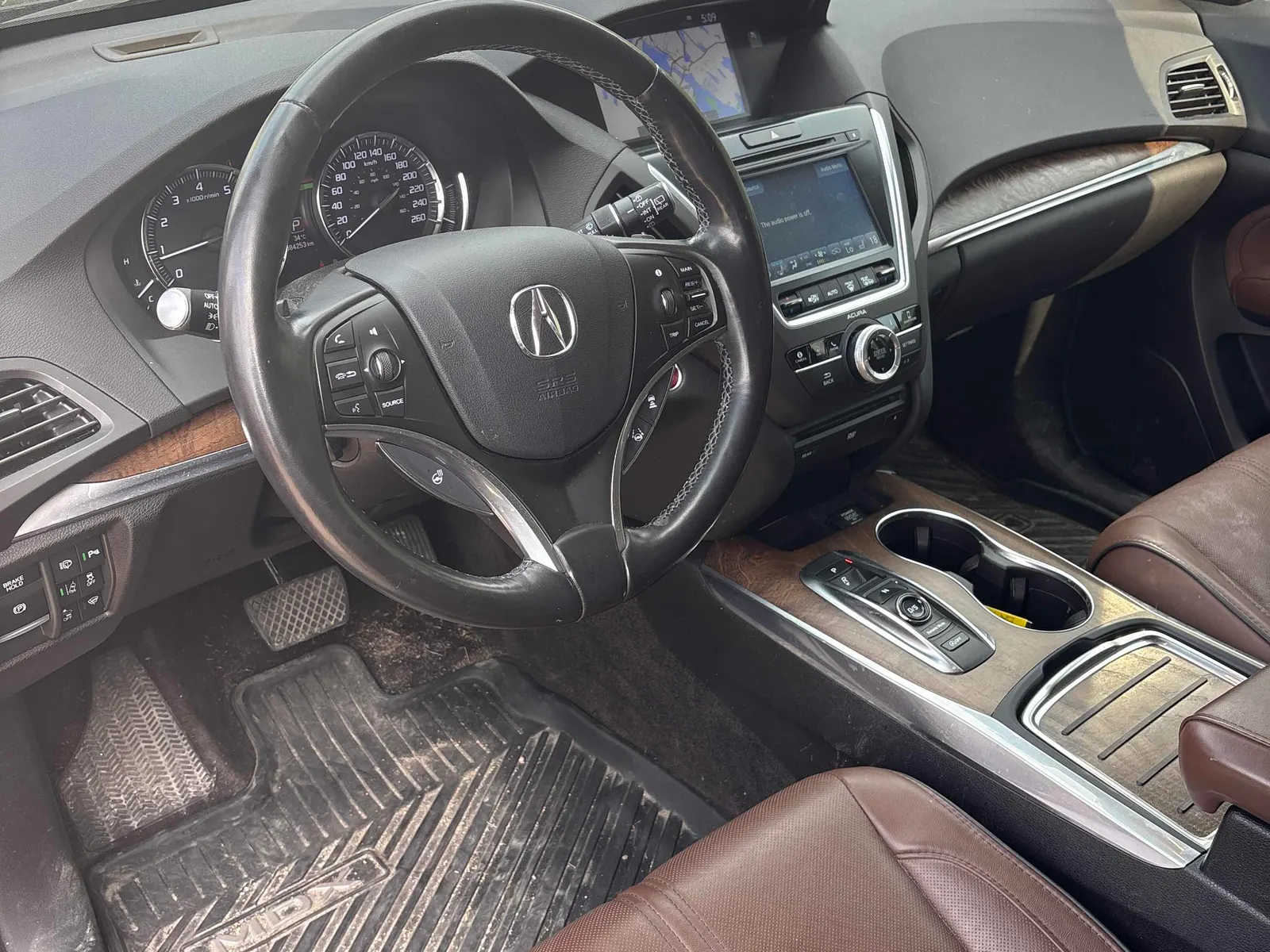 Interior driver side