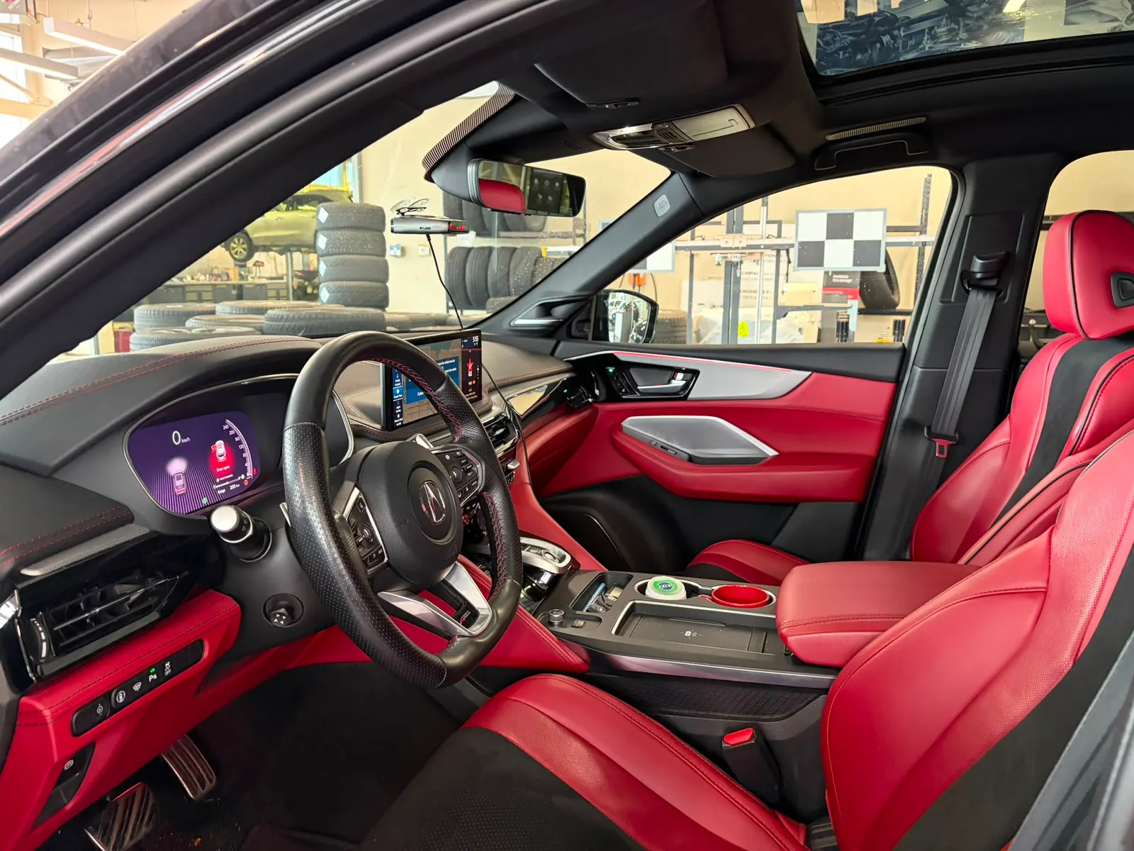 Interior driver side