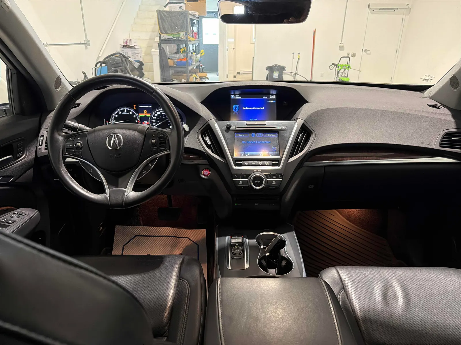 Interior driver side