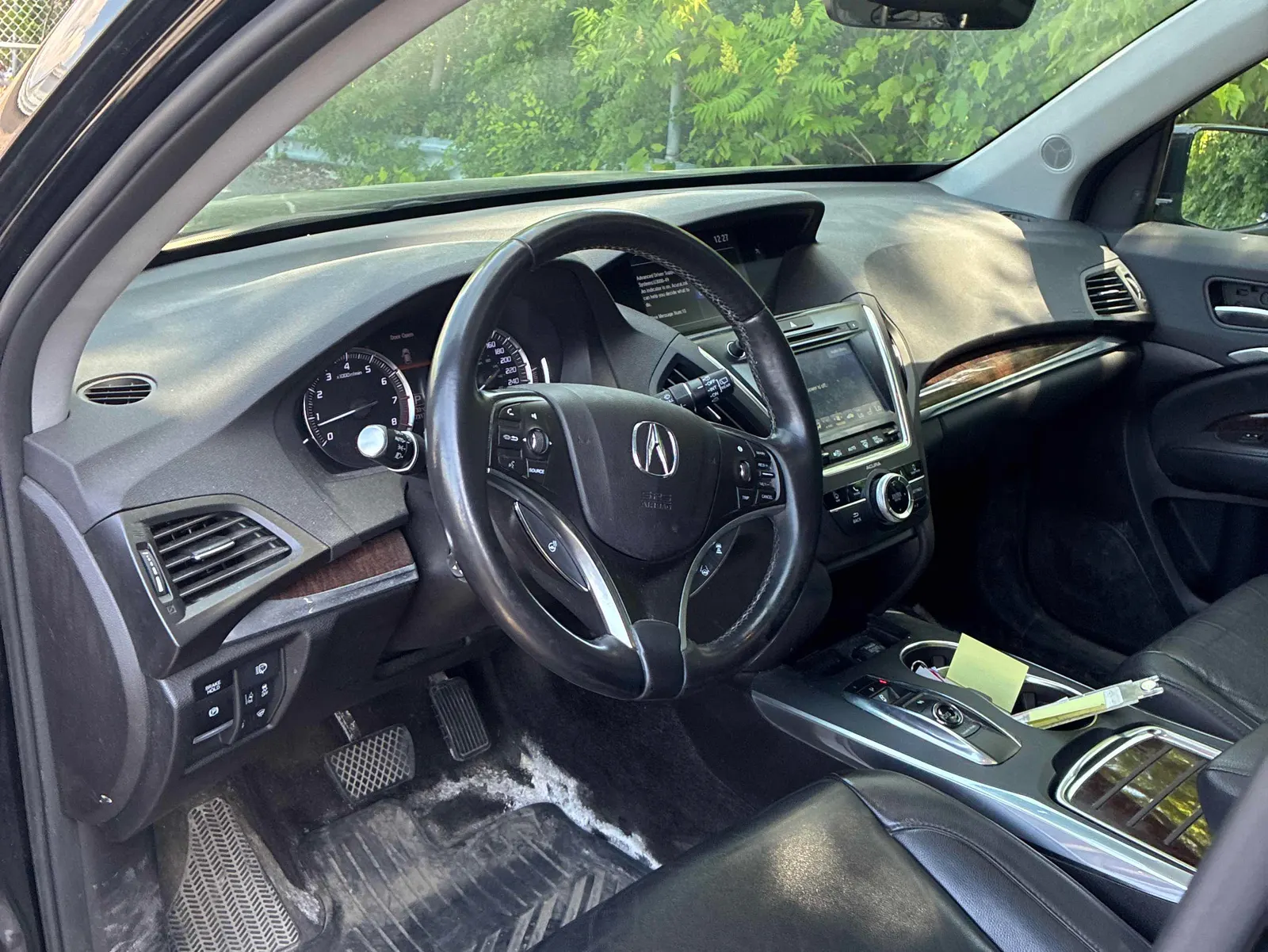 Interior driver side
